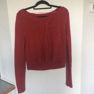 Red sweater